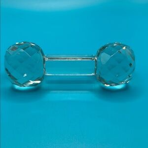 Vintage Cut Crystal Knife/Spoon/Serving Utensil Rest